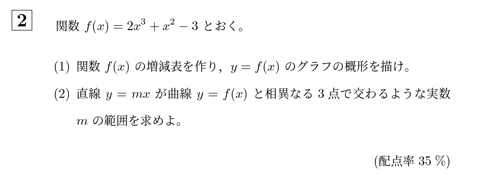 2005年大阪大学文系大問2